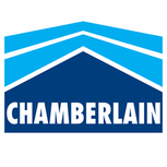 the chamberlain logo on a white background